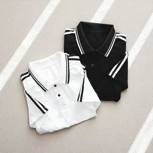 Áo polo cotton big size nam, áo thun có cổ co giãn size lớn, vải mát không xù