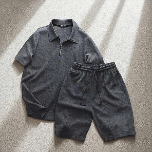 Bộ Quần Áo Big Size Nam, Set Quần Áo Nam Size Lớn, Vải Tổ Ong Mát 