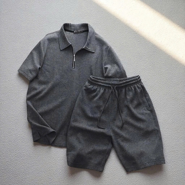 Bộ Quần Áo Big Size Nam, Set Quần Áo Nam Size Lớn, Vải Tổ Ong Mát - 