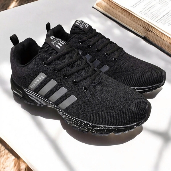 Giày thể thao big size nam (size 45 46 47 48) - Đen Full -