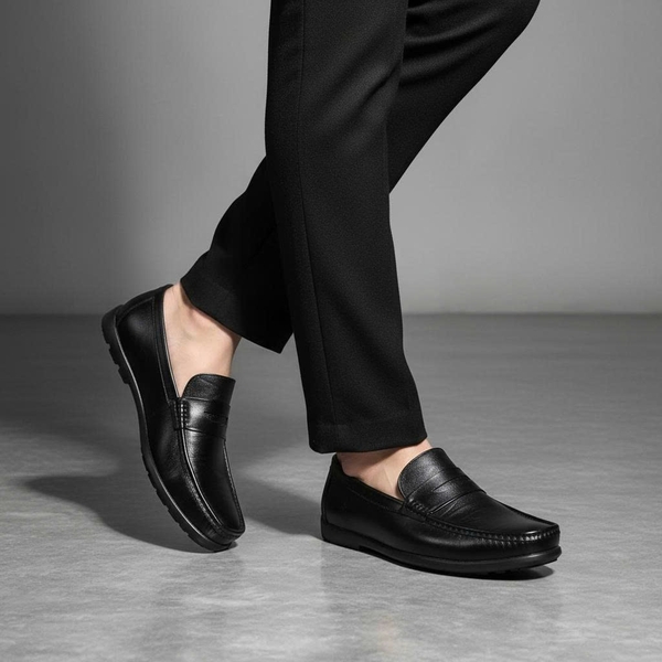 Giày Lười Da Big Size Nam
