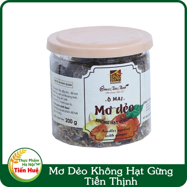 Ô Mai Tiến Thịnh - Mơ Dẻo Không Hạt vị Gừng