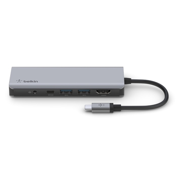 Bộ chuyển đổi Type C 7 in 1 Belkin AVC009btSGY