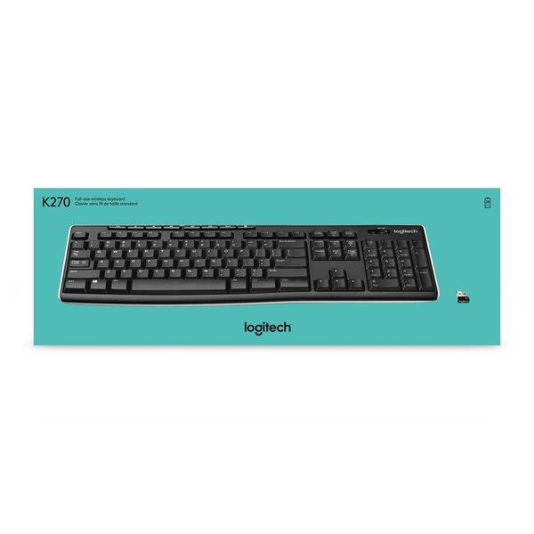 Bàn phím không dây Logitech K270