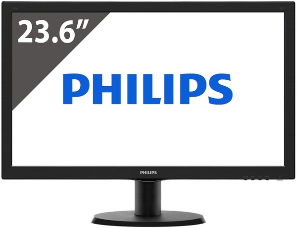 Màn Hình LCD Philips 23.6inch 243V5QHSBA/74 VA FHD 8Ms