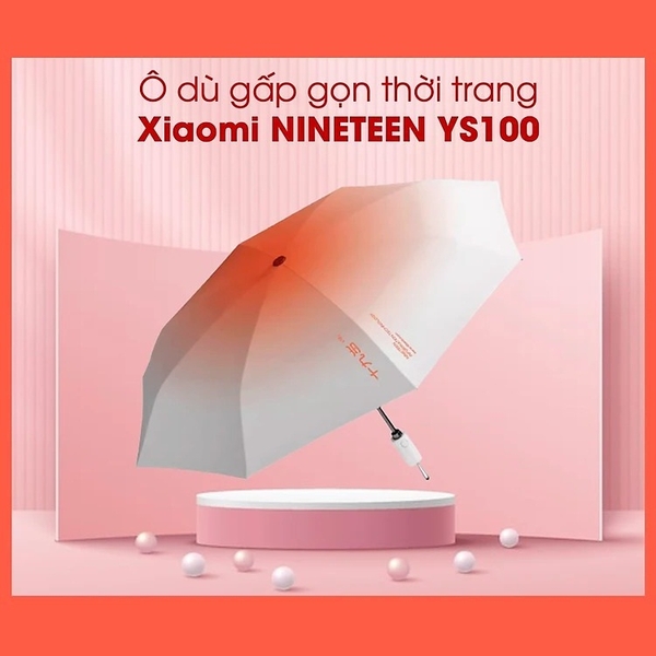 Ô dù gấp gọn thời trang NINETEEN YS100