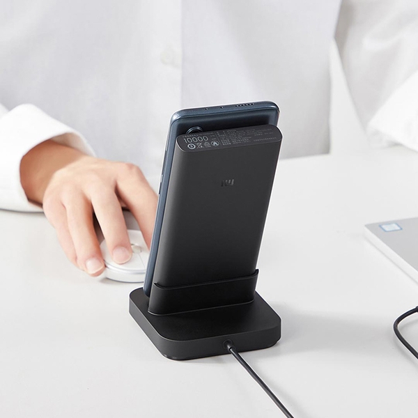 Đế sạc không dây kiêm sạc dự phòng 10000mAh Xiaomi 30W