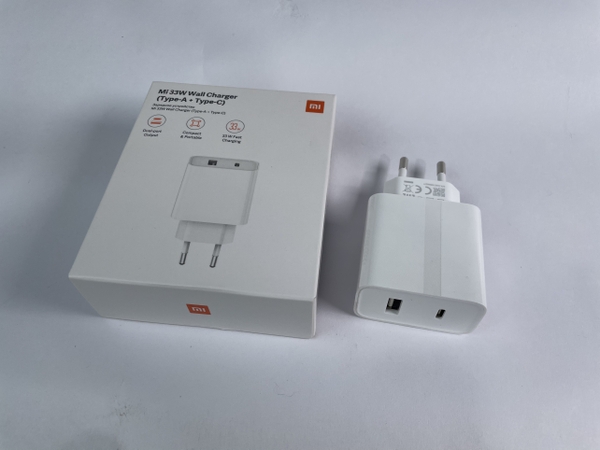 Củ sạc nhanh Xiaomi 33W có 2 cổng sạc