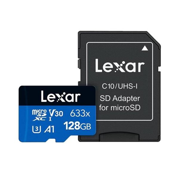 Thẻ nhớ Lexar Micro SD 128GB Class 10 UHS-I Có Adapter