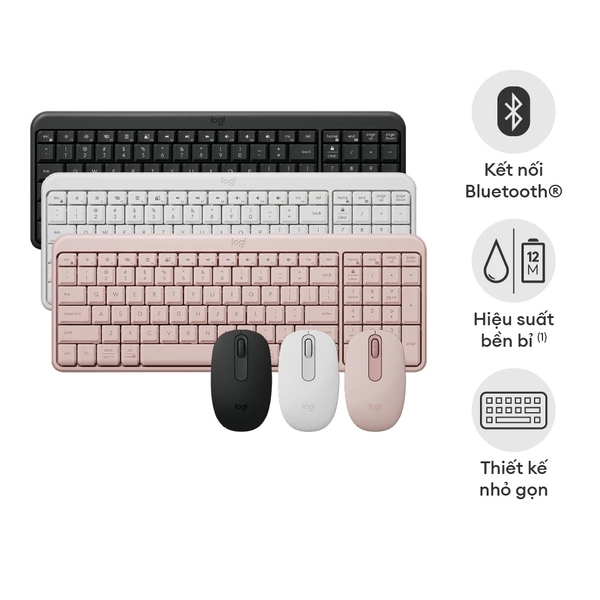 Combo Bàn Phím và Chuột không dây Logitech MK250