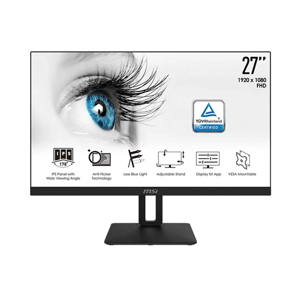 Màn hình MSI PRO MP271 27 inch (FHD/IPS/75Hz/5 ms)
