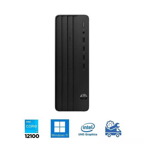 PC HP 280 Pro G9 SFF 72K89PA i3-12100, UHD 730, Ram 4GB, SSD 256GB