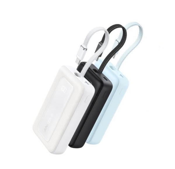 Sạc dự phòng Anker Zolo A1689 1A1C 30W 20000mah tích hợp cáp Type-C