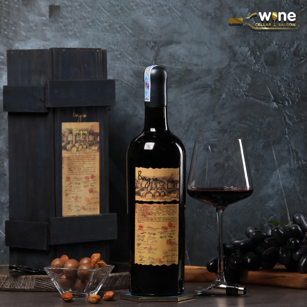 Vang Ý BORGIA NEGROAMARO 2018 hương vị trên cả tuyệt vời