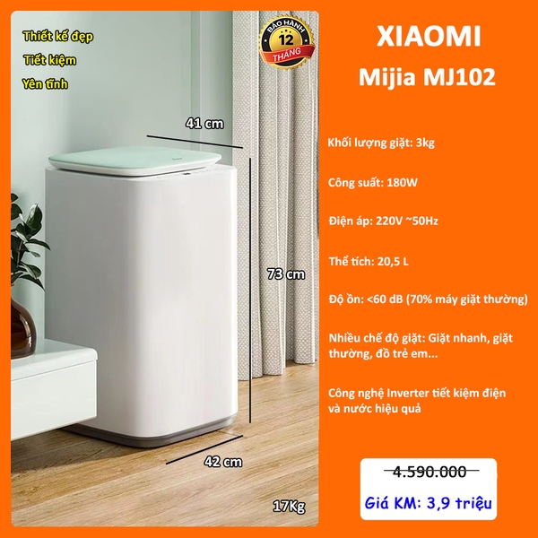 Máy giặt mini Xiaomi MJ102