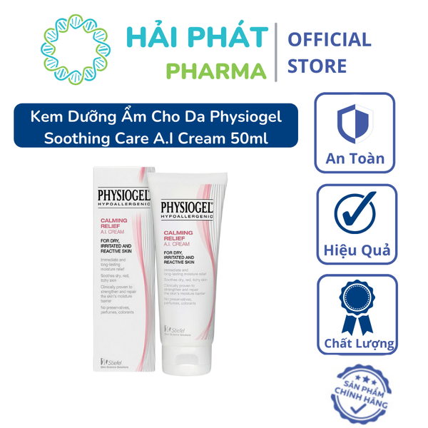 Kem Dưỡng Ẩm Cho Da Khô, Da Nhạy Cảm Physiogel Soothing Care A.I Cream 50ml