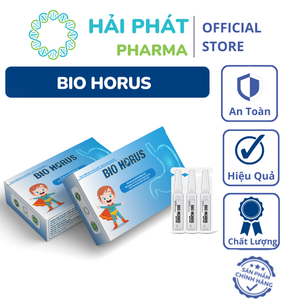 Men vi sinh Bio Horus - Men vi sinh cho trẻ biếng ăn, chậm lớn - Cam kết hỗ trợ khi sử dụng