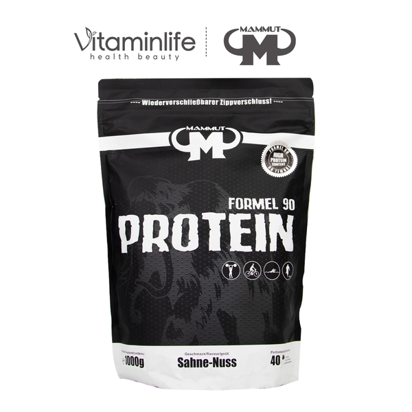 Bột Uống Protein Formel 90 Vị Kem Hạt Mammut Nutrition 1000g