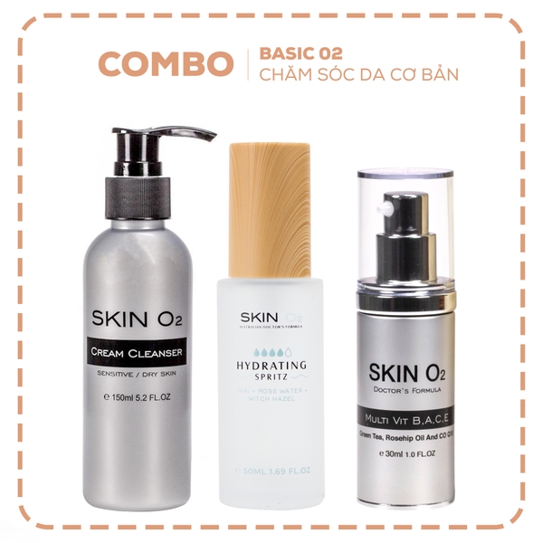 Combo Basic 2 - Chăm sóc da cơ bản