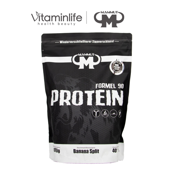 Bột Uống Protein Formel 90 Vị Chuối Mammut Nutrition 1000g