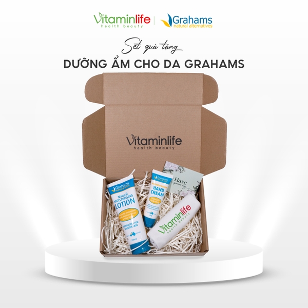 [SET QUÀ TẶNG] Dưỡng ẩm cho da Grahams (Biến thể 2)