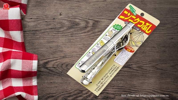 Dụng cụ ép tỏi bằng inox