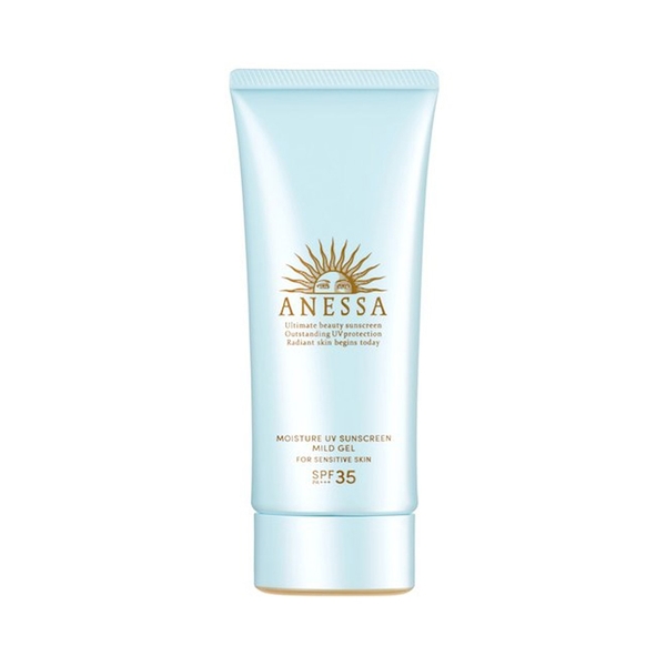 Gel chống nắng Anessa Moisture UV Sunscreen Mild Gel SPF35/PA+++ 90g (Cho da nhạy cảm & trẻ em)