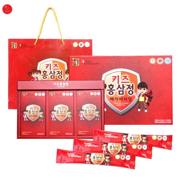 Nước hồng sâm cho trẻ em SangA giúp ăn ngon, ngủ sâu, tăng miễn dịch