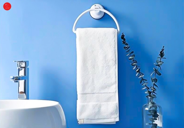 Móc treo khăn hút chân không (hình bán nguyệt)