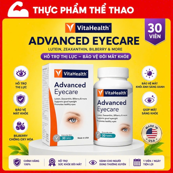 VitaHeath Advanced Eyecare 30 viên