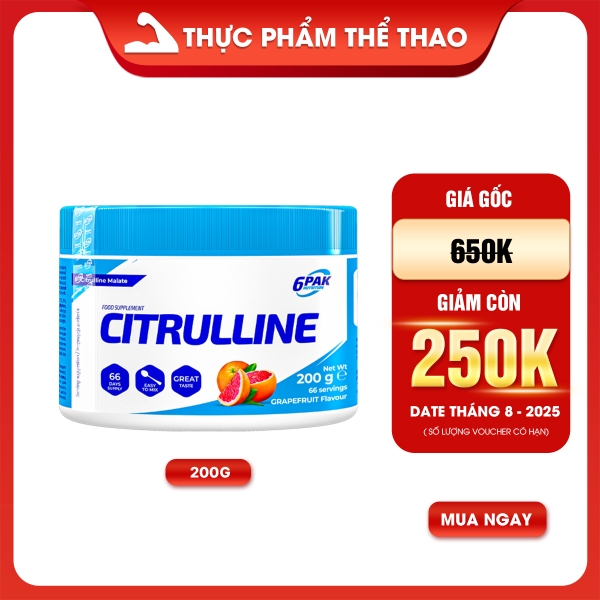 6PAK Citrulline - 200g