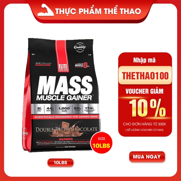 Mass Muscle Gainer (20lbs) - Elite Labs USA