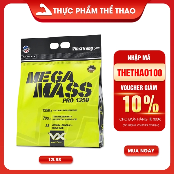 VITAXTRONG MEGA MASS 12lbs (5.4kg)