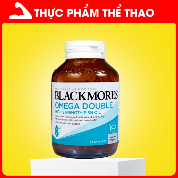 Blackmores Omega Double High Strength Fish Oil 90 viên