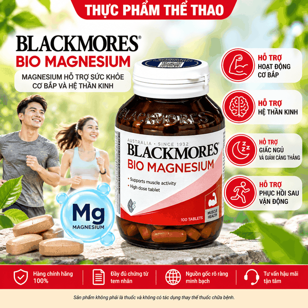 Blackmores Bio Magnesium 100v