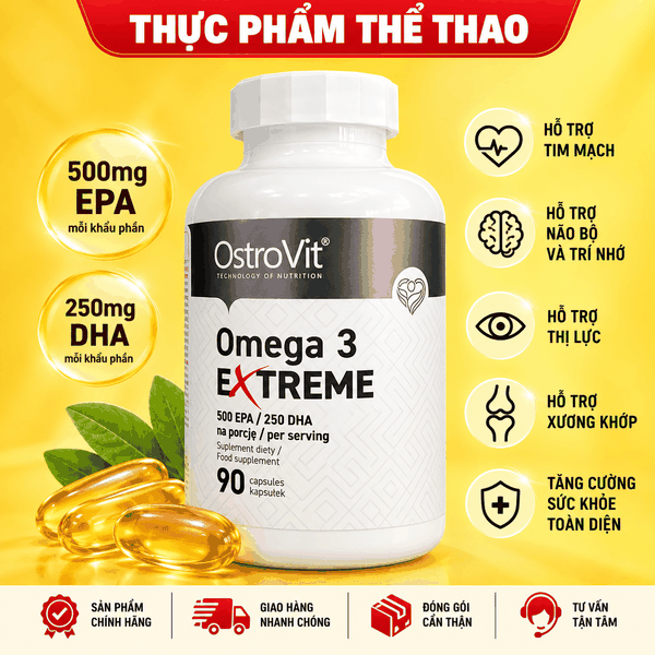 Ostrovit Omega 3 Extreme 90 viên