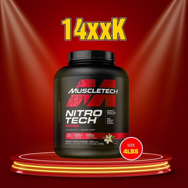 MUSCLETECH NITRO TECH RIPPED (4lbs)