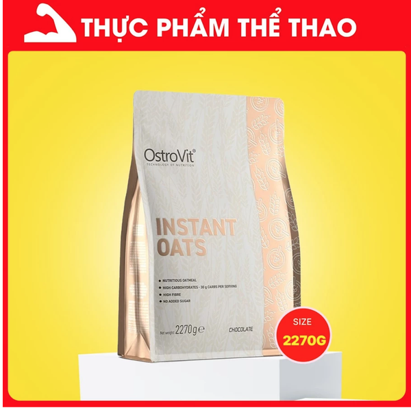 Yến Mạch Ăn Liền Ostrovit Instant Oat Flakes 2.27kg