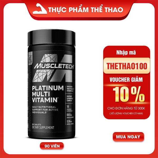 MUSCLETECH PLATINUM MULTI VITAMIN (90v)