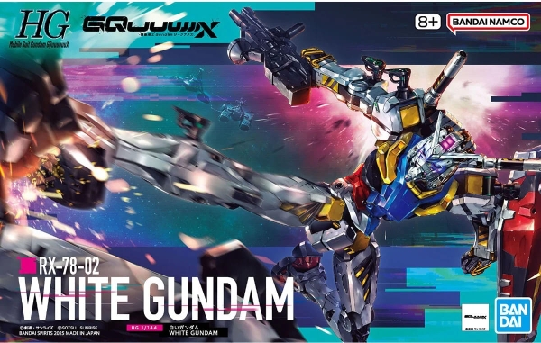 WHITE GUNDAM HG GQUX 1/144 BANDAI