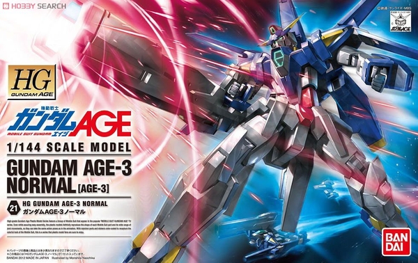 GUNDAM AGE-3 NORMAL HG AGE 1/144 BANDAI