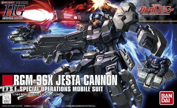 JESTA CANNON HG UC 1/144 BANDAI