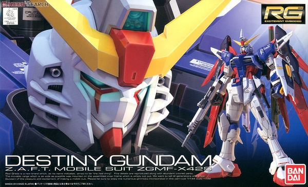 DESTINY GUNDAM RG 1/144 BANDAI