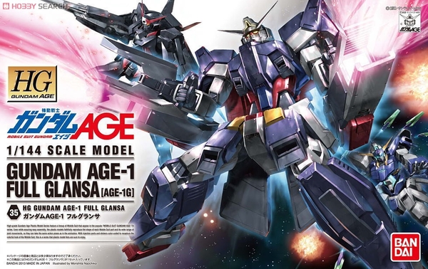 GUNDAM AGE-1 FULL GRANSA HG AGE 1/144 BANDAI