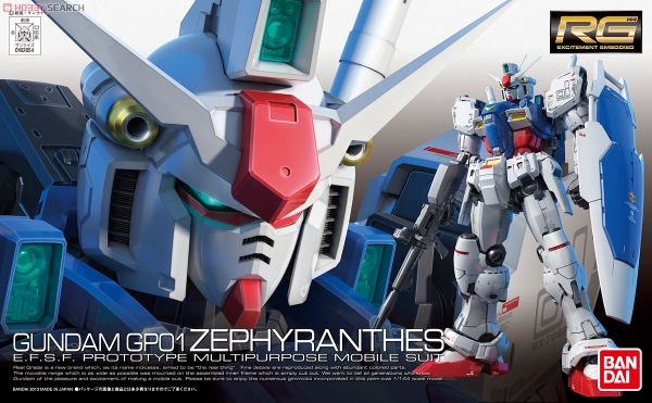 GUNDAM GP01 ZEPHYRANTHES RG 1/144 BANDAI