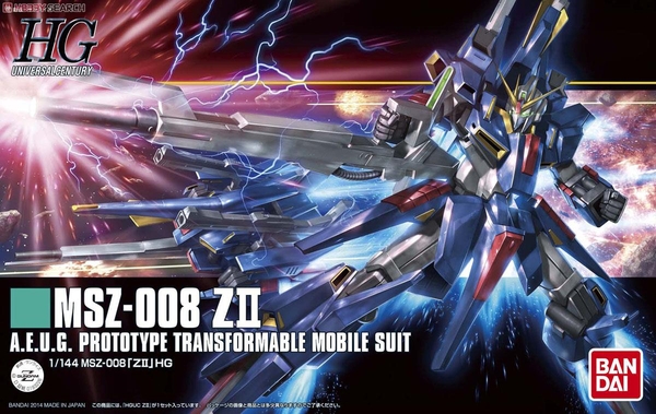 HG UC 1/144 HG UC Z Ⅱ Z II BANDAI
