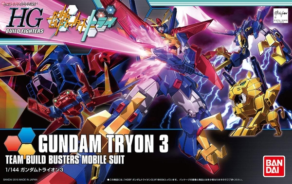 GUNDAM TRYON 3 HG BF 1/144 BANDAI