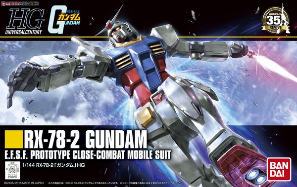 RX-78-2 GUNDAM REVIVE HG UC 1/144 BANDAI