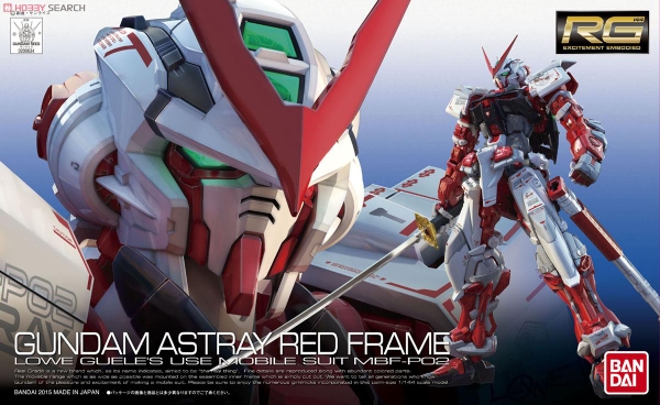 GUNDAM ASTRAY RED FRAME RG 1/144 BANDAI