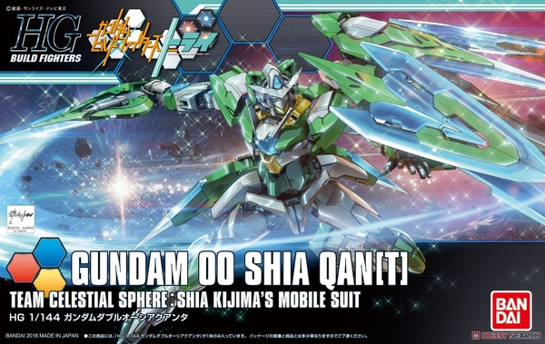 GUNDAM 00 SHIA Qant QAN[T] HG BF 1/144 BANDAI